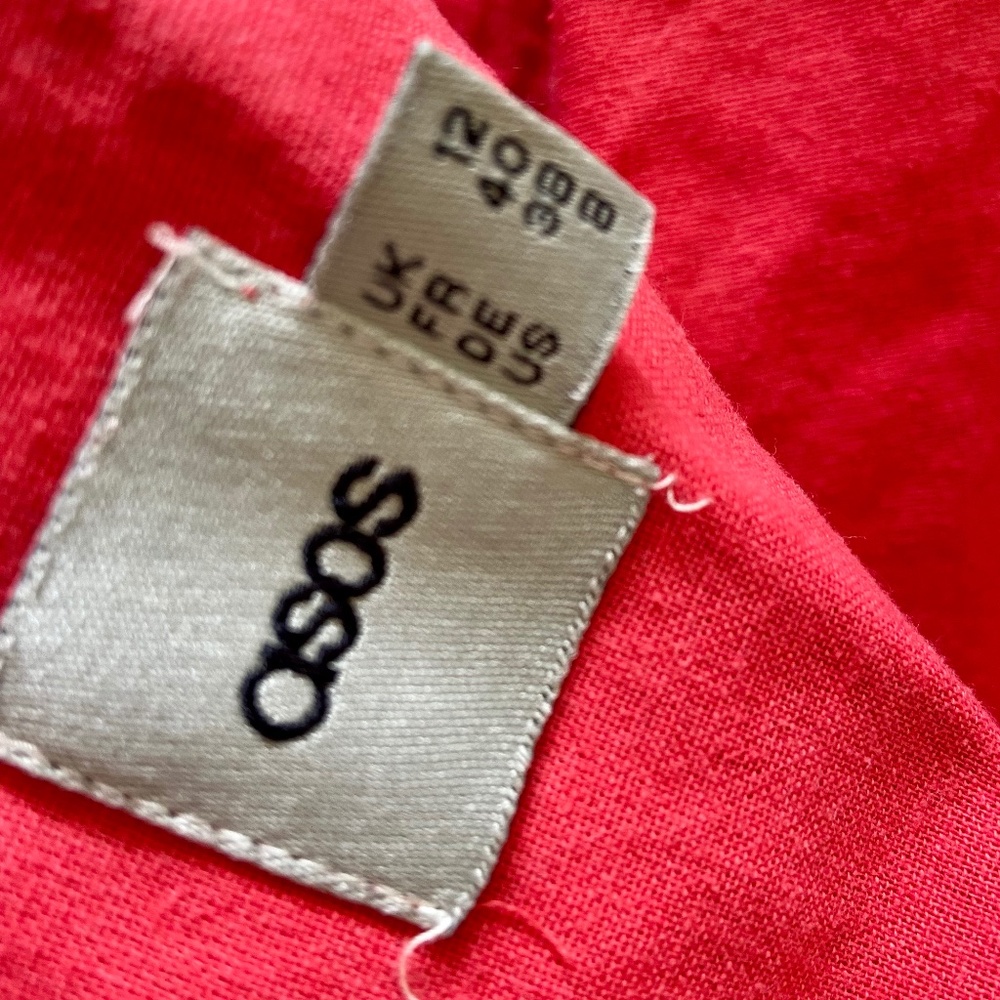 ASOS Floral Red Mini Dress - Picture 6 of 7